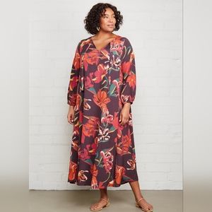 NWT, Rachel Pally Crepe Manon Dress in Tulip